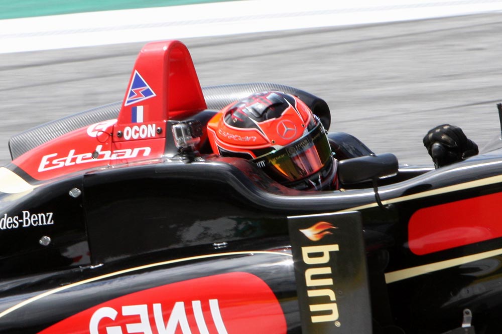 Esteban Ocon siegt im ersten Rennen in Imola © Rudolf Beranek