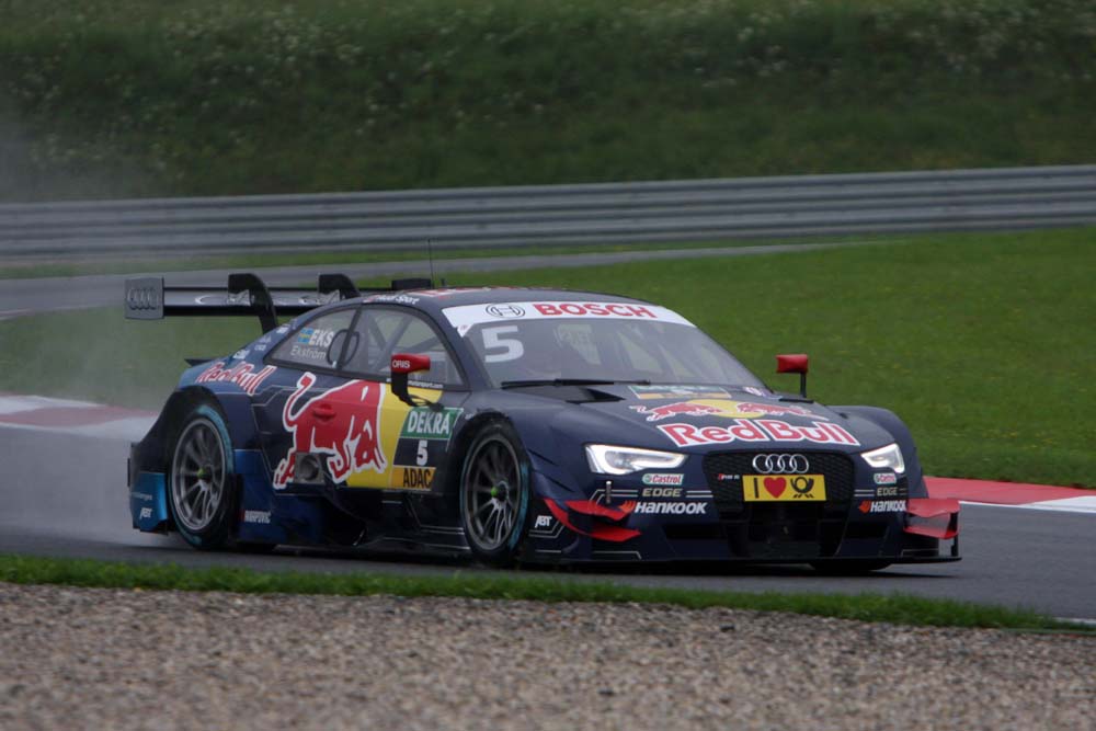 Mattias Ekström dominierte im Regen am Red Bull Ring © Rudolf Beranek