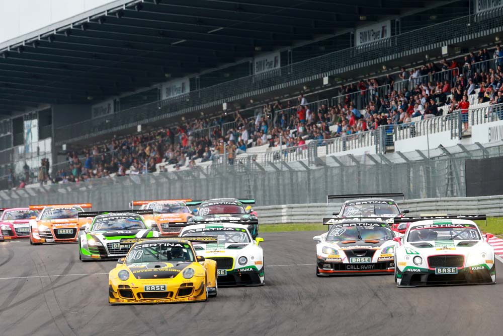 Martin Ragginger führte bis zum Regen © ADAC Motorsport