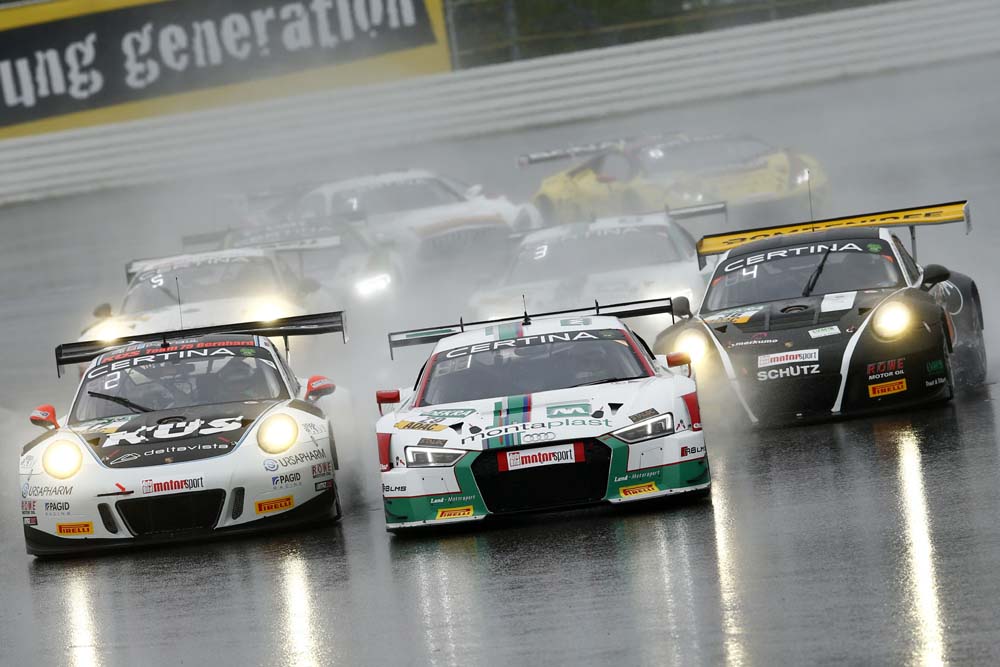 Start zur Regenschlacht in Hockenheim © ADAC Motorsport