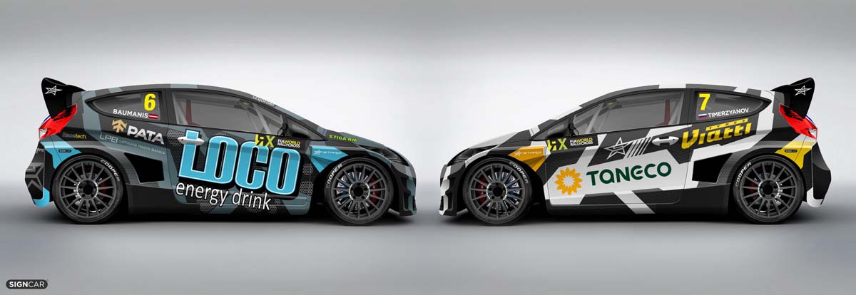 Rallycross Ford Fiesta RXS © STARD