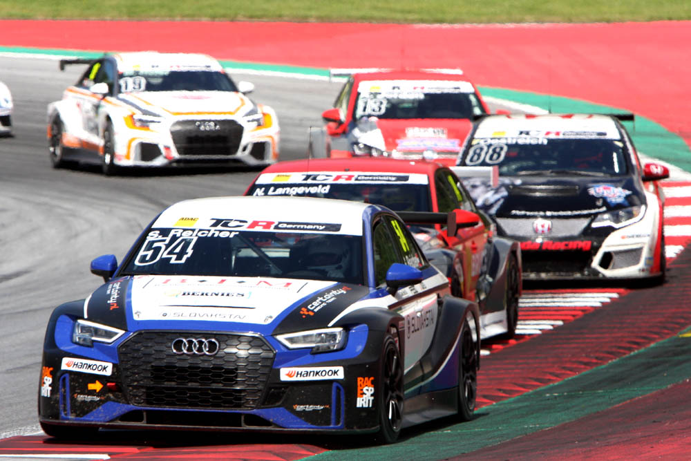Simon Reicher im Audi RS 3 LMS © Rudolf Beranek