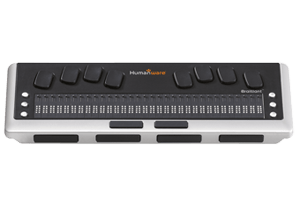 Photo of the One Hardly Used Brailliant BI 32 Cell New Generation Refreshable Braille Display for $1,995.00 USD - Flying Blind, LLC Online Store