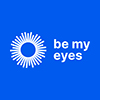 Be My Eyes logo.