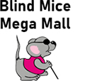 Blind Mice Mega Mall logo.