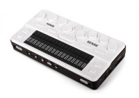 Photo of the Braille Sense OnHand 18-Cell Notetaker.