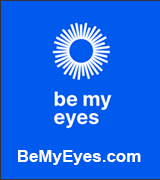 Be My Eyes logo.
