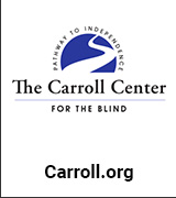 Carroll Center for the Blind logo.