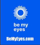 Be My Eyes logo.