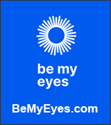 Be My Eyes logo.