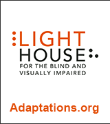 LightHouse for the Blind and Visually Impaired Adaptations Online Store logo.