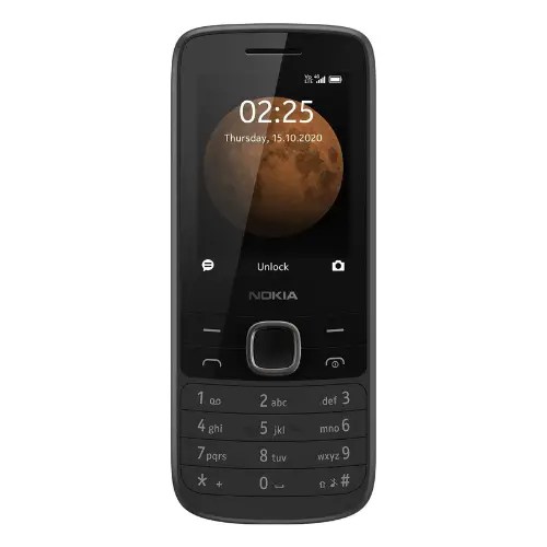 Nokia 225 GSM Unlocked Mobile Phone 4G Black