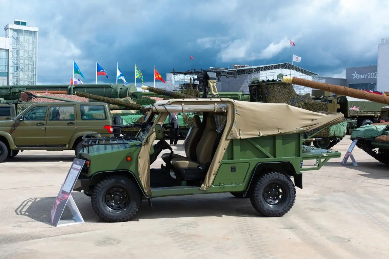 Serial all-terrain vehicles "ulan" at the front