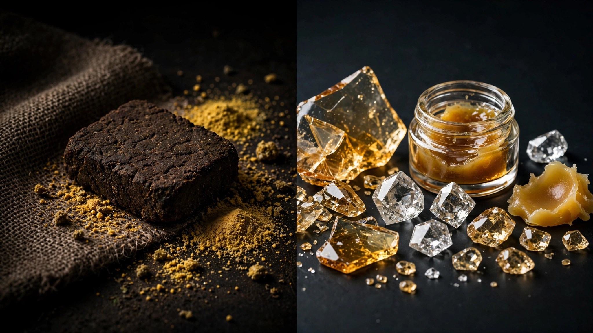 Hash vs Concentrates: What's the Difference?