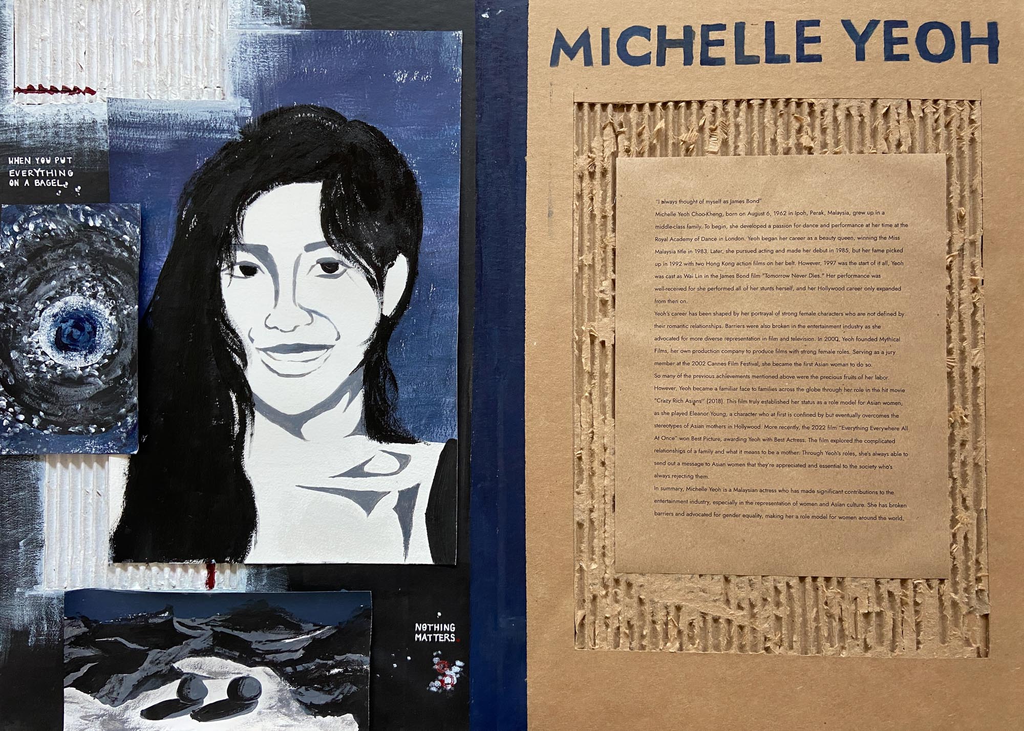 Michell Yeoh highlighted as a Woman of Influence.