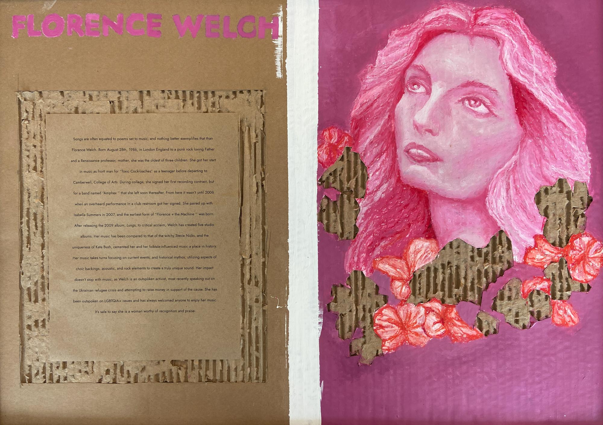 Florence Welch highlighted as a Woman of Influence.