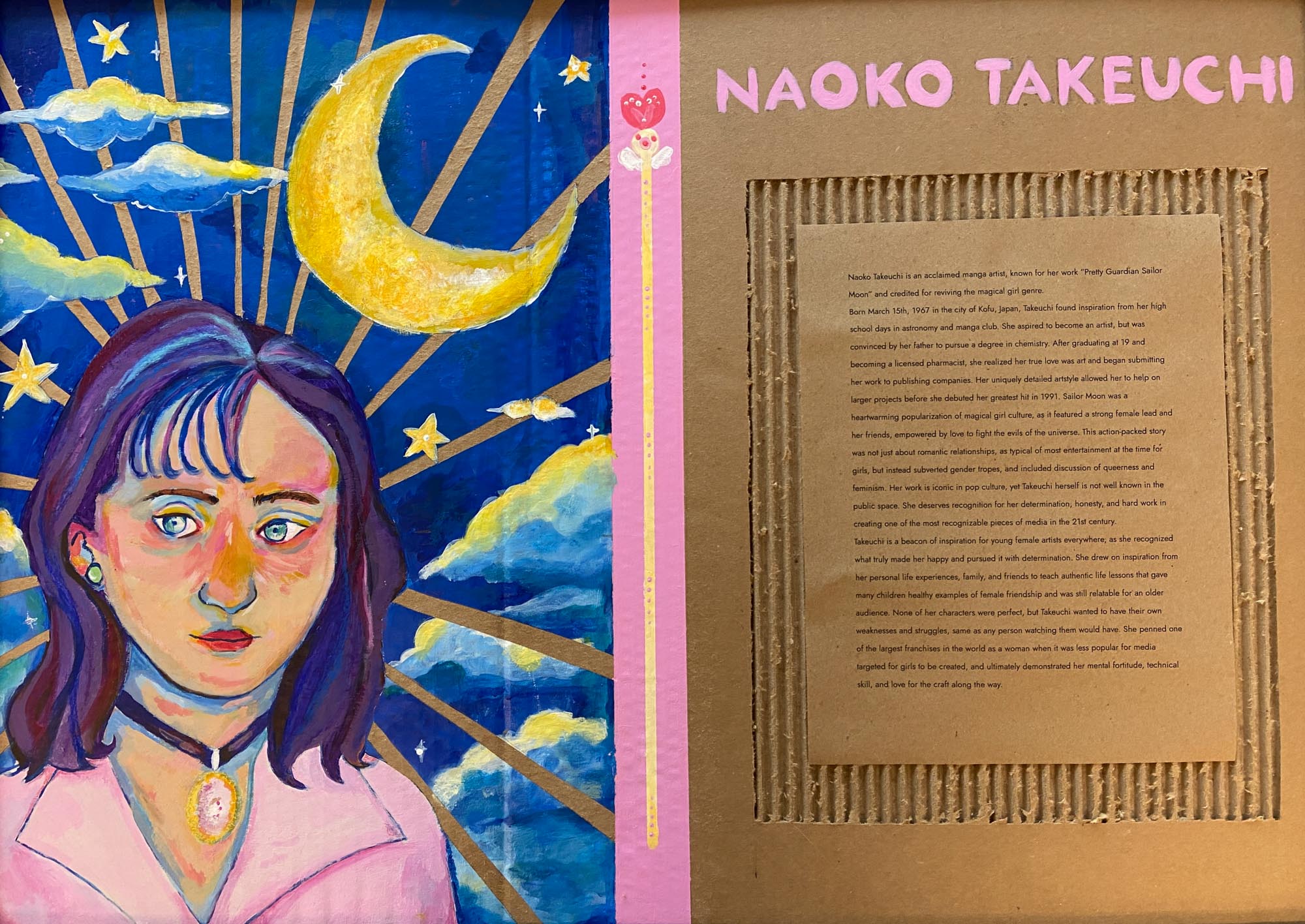 Naoko Takeuchi highlighted as a Woman of Influence.