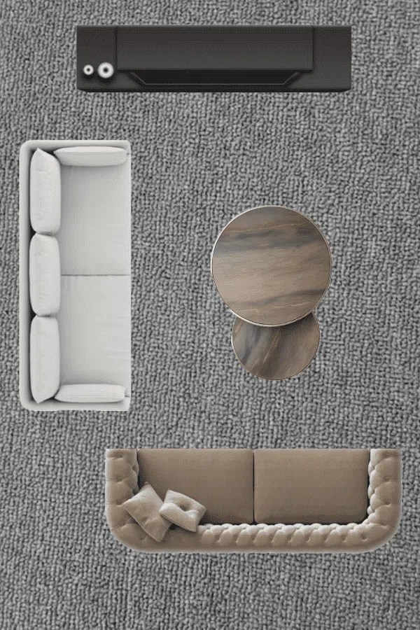 Styling secrets: how to arrange 2 different sofas in your living room