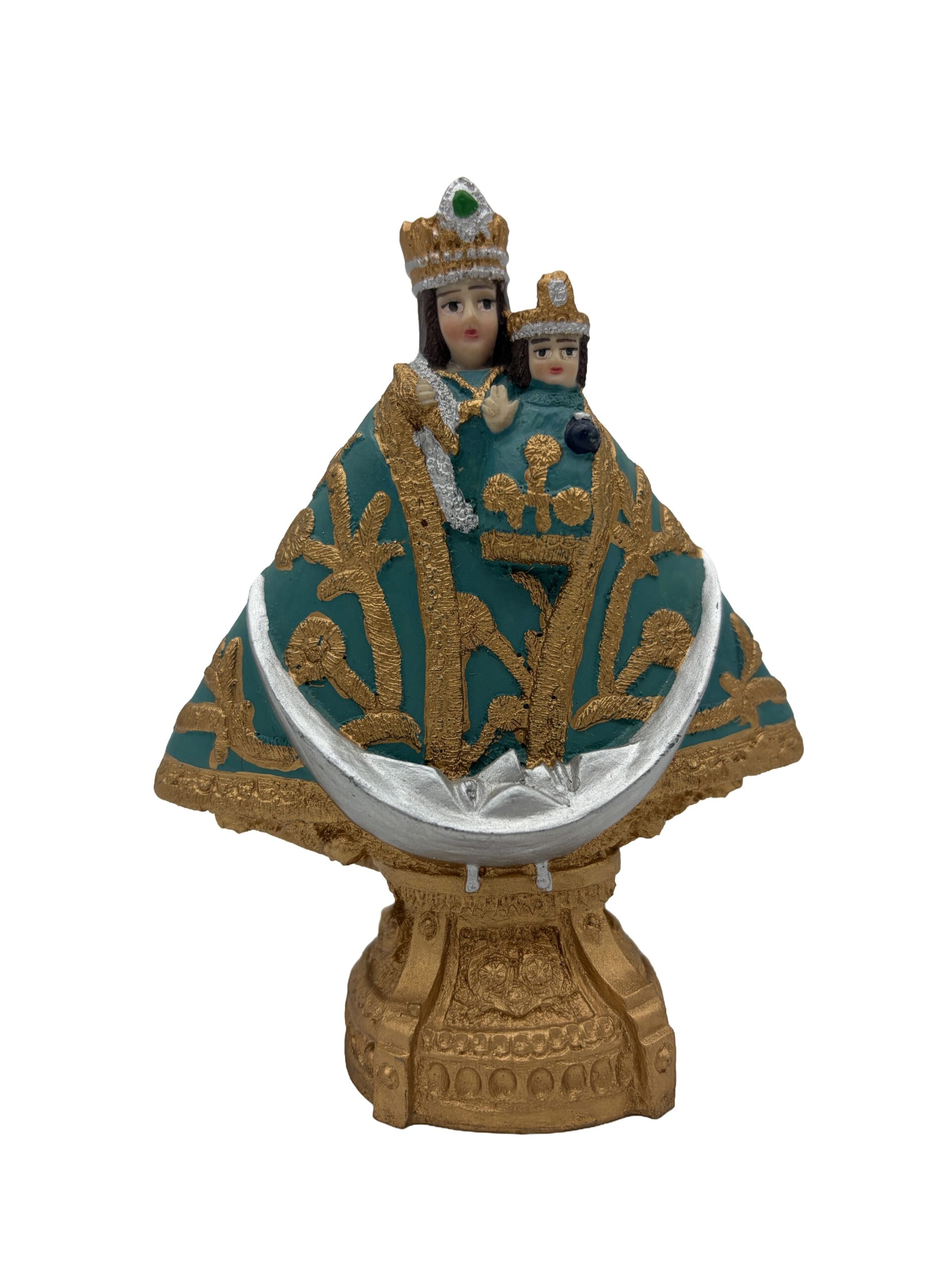 VIRGEN DE LOS REMEDIOS SIN MAGUEY AZUL CHICA.