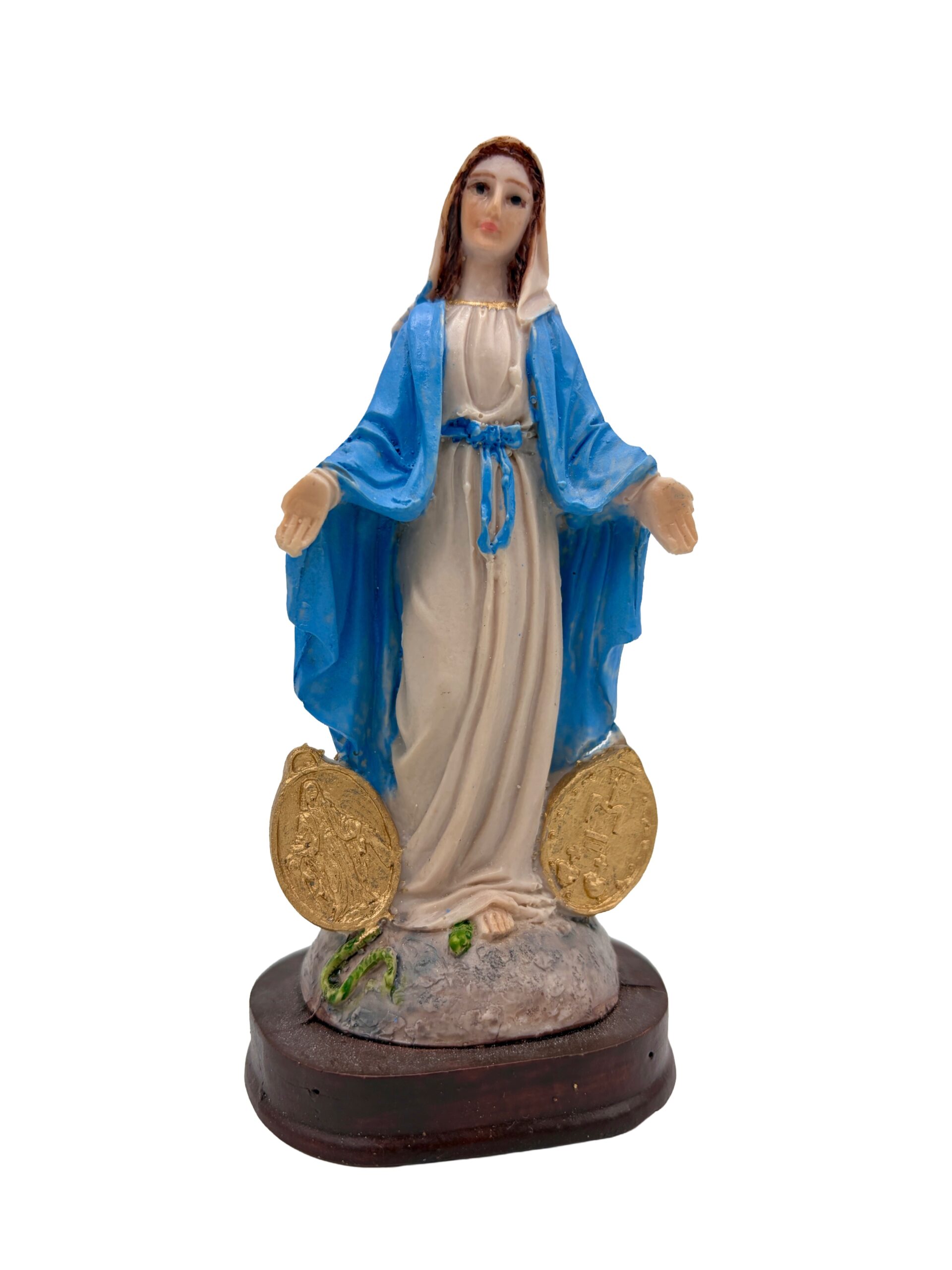 VIRGEN MILAGROSA CON MEDALLA MINI-K4136