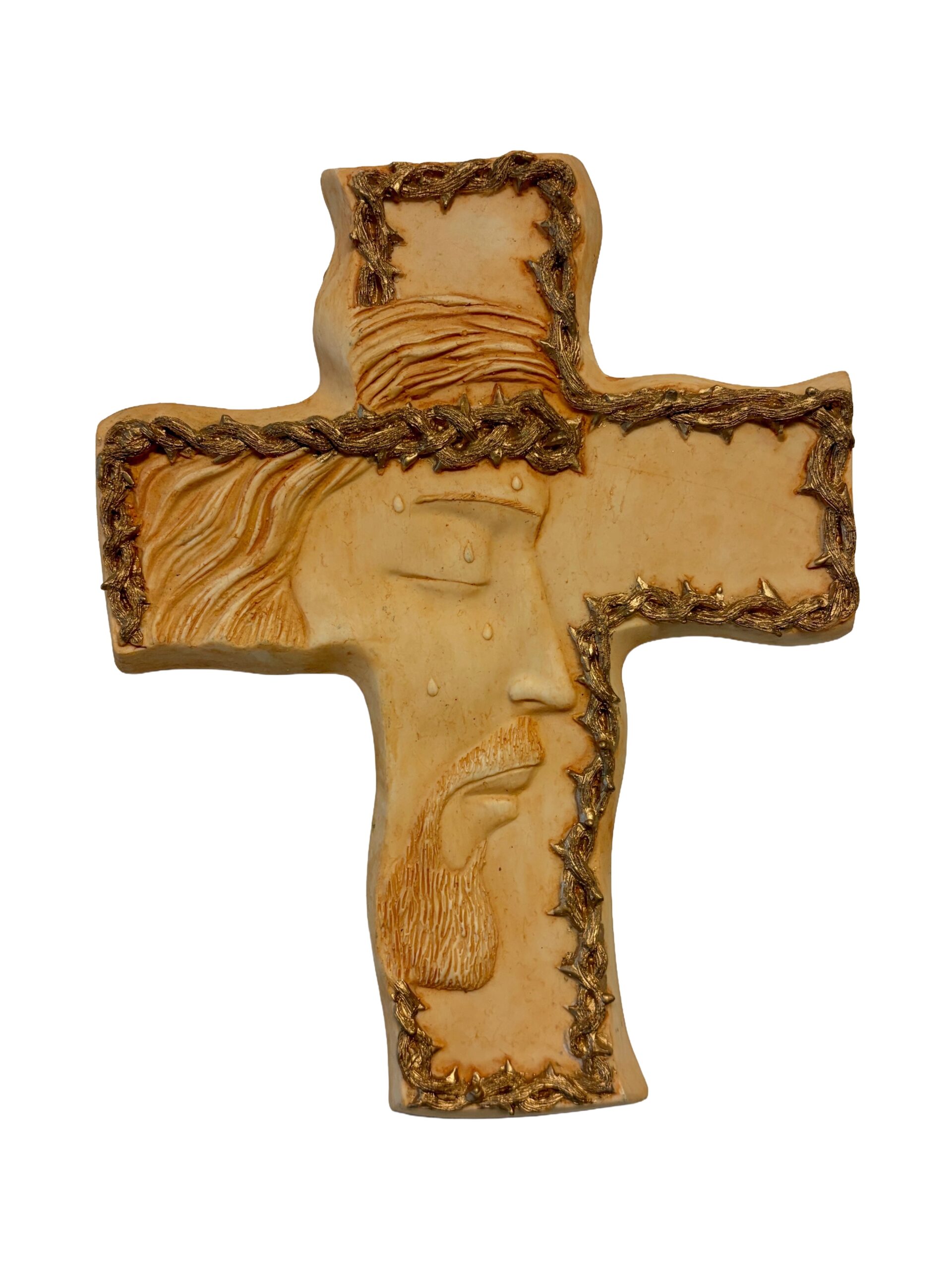 CRUZ DE ESPINAS PATINADO-SC56243D