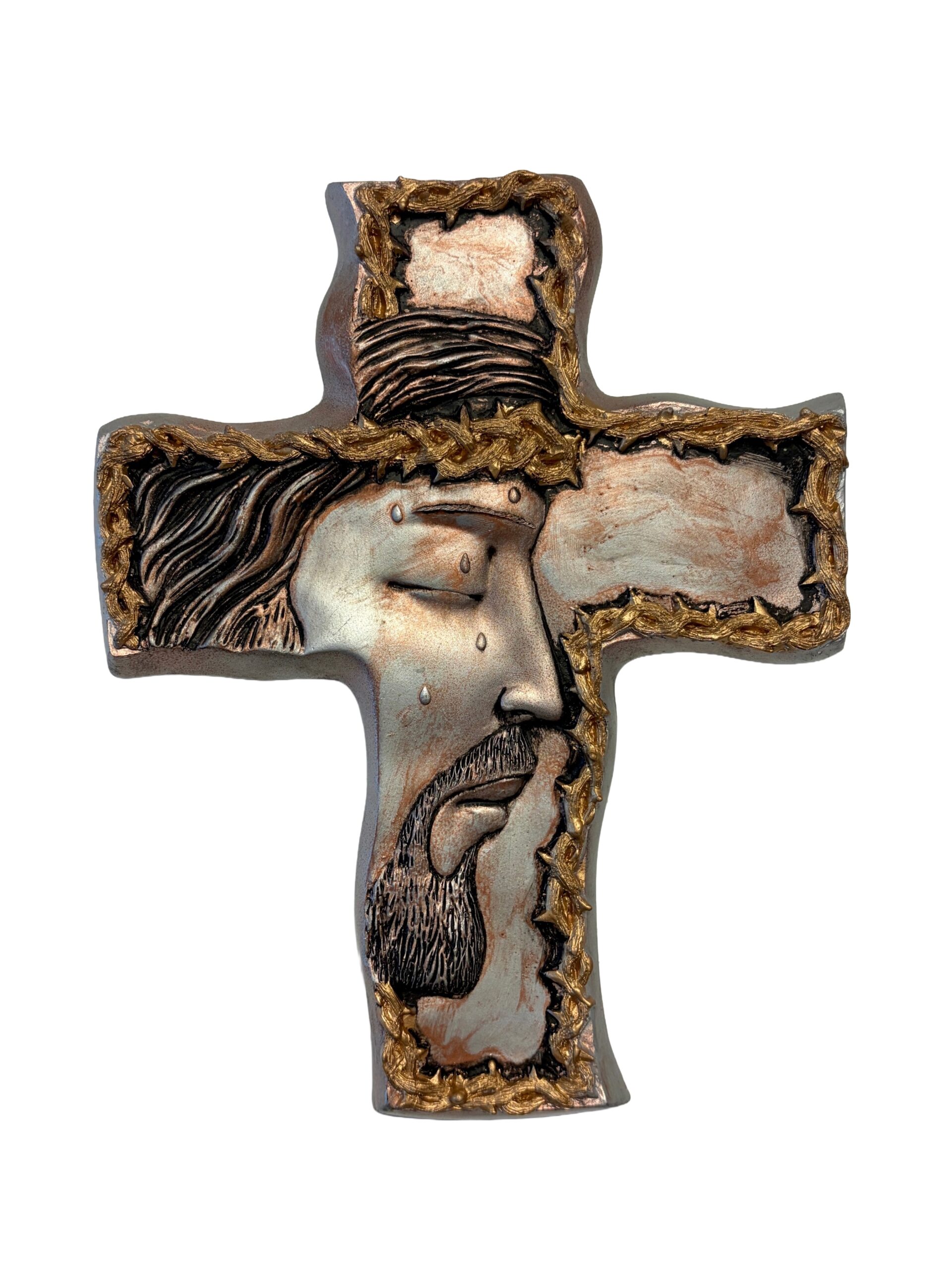 CRUZ DE ESPINAS PLATA COMB.-SC56243F