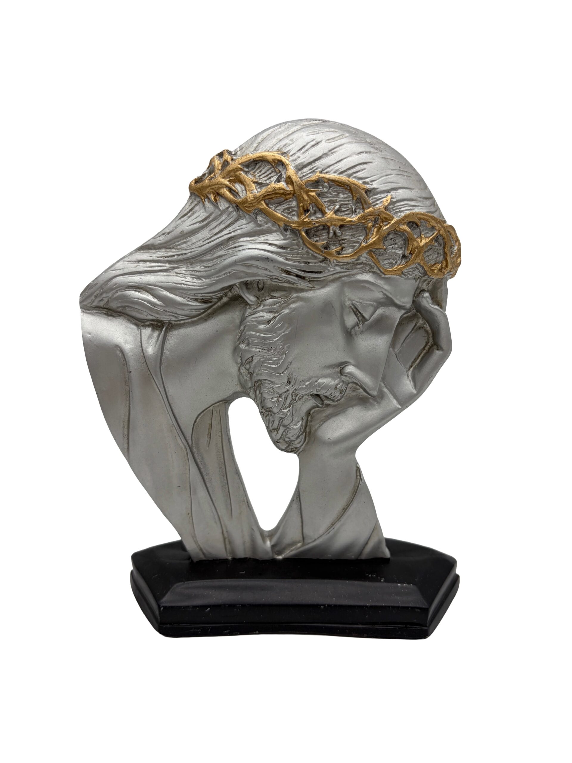 CRISTO PENSANTE MEDIANO PLATA-SC56285B