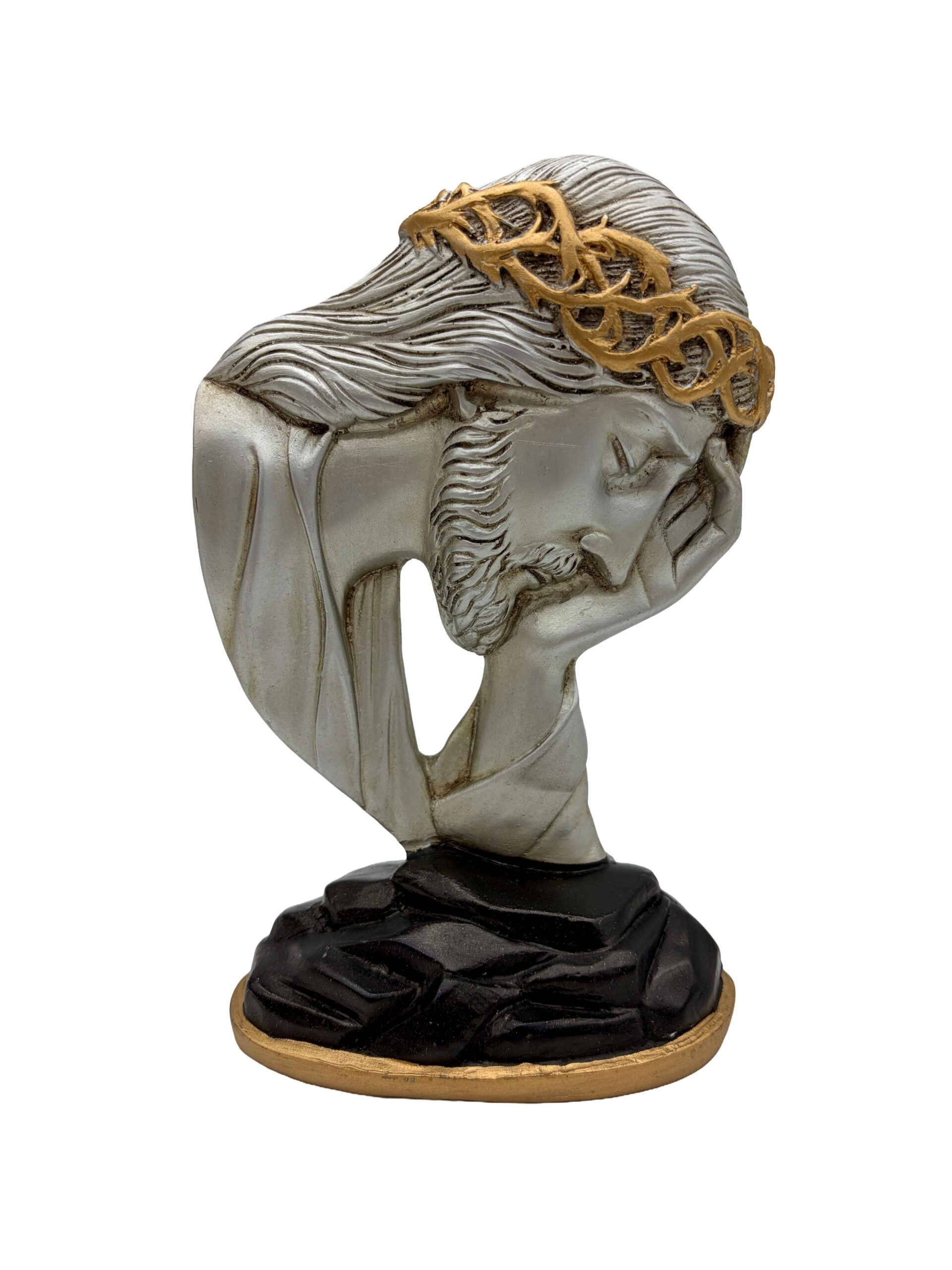 CRISTO PENSANTE GRANDE PLATA-SC56284B