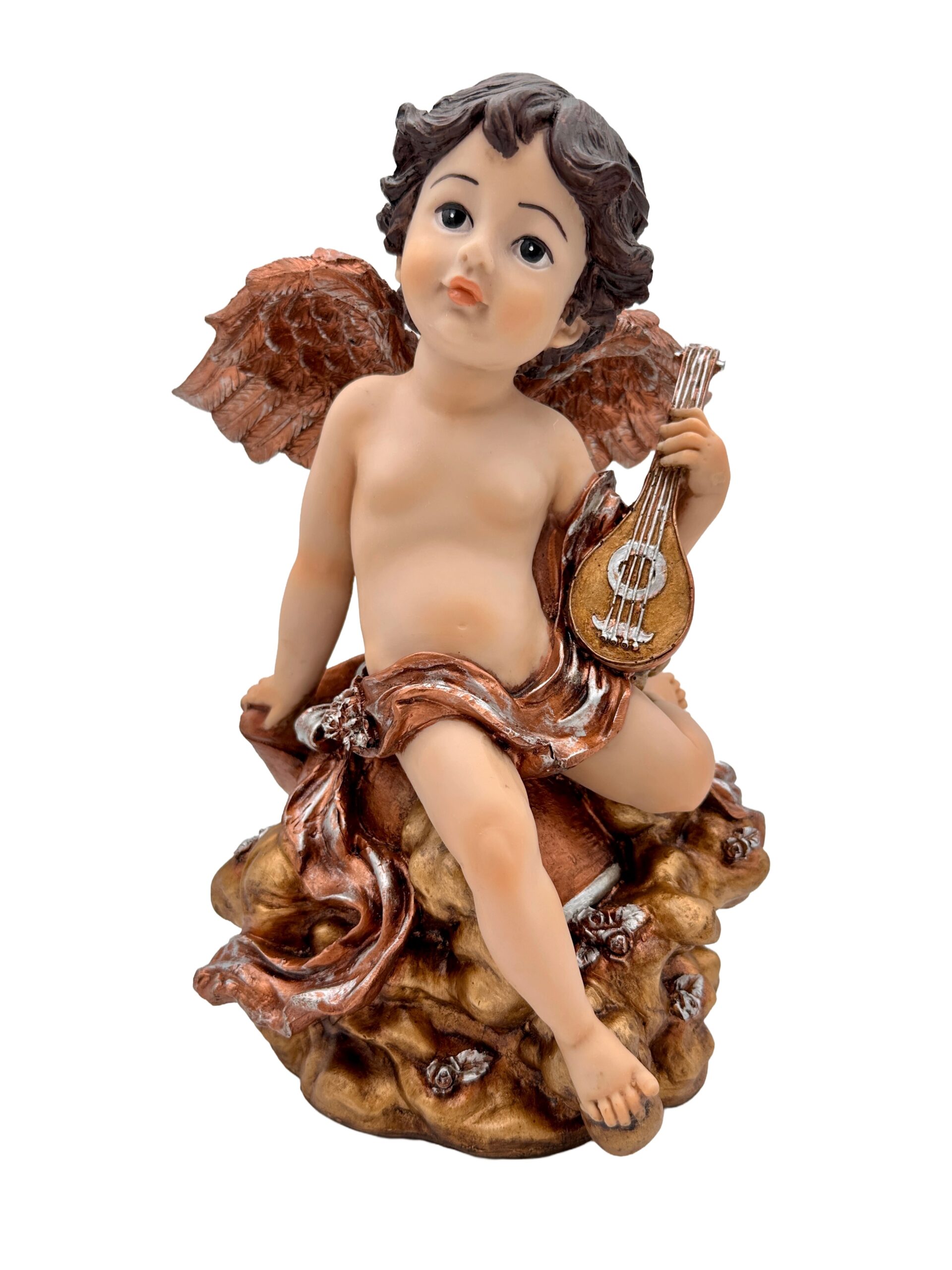 ANGEL SOBRE NUBES MANDOLINA. -  JRF27201