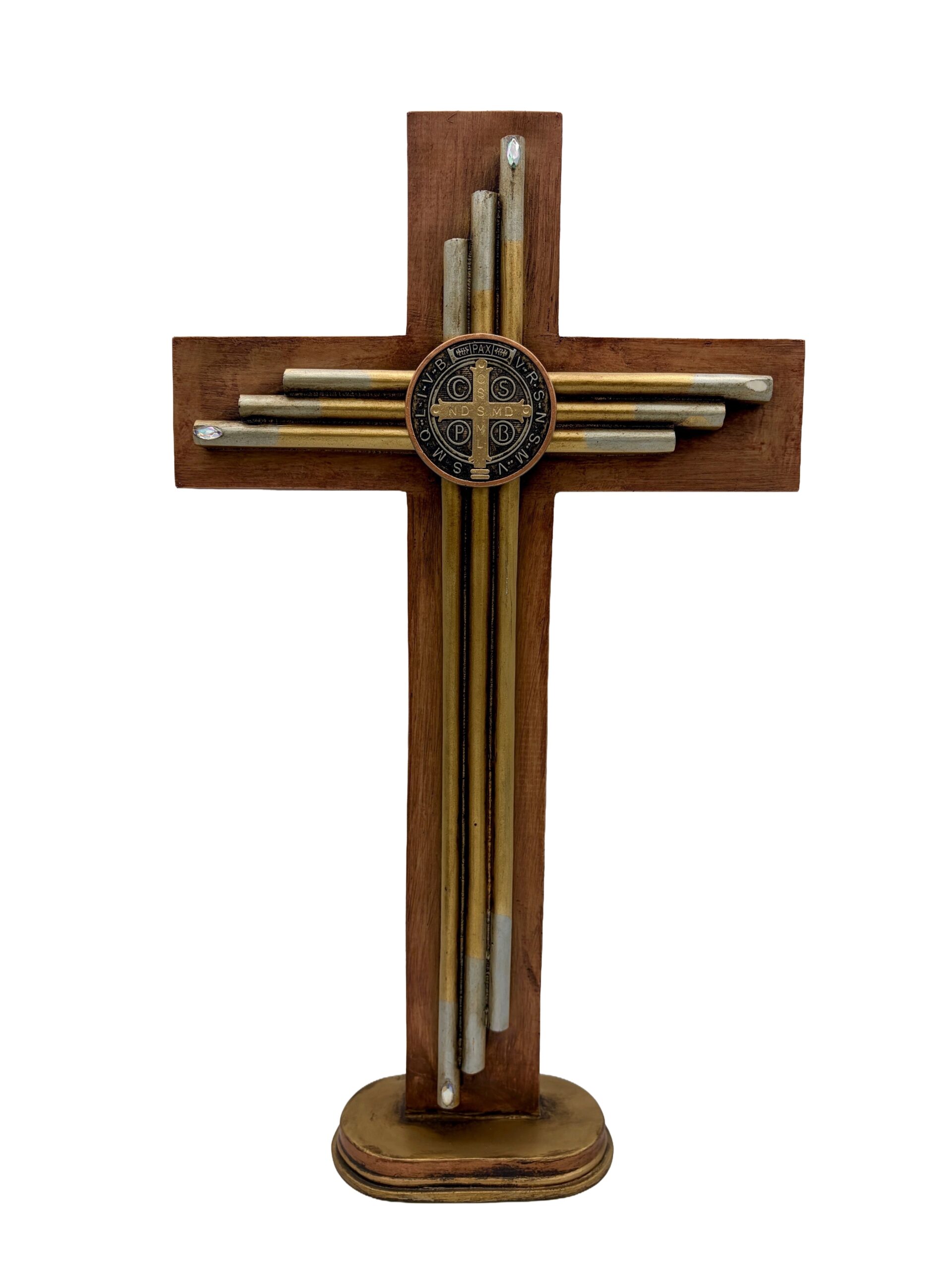 CRUZ TRES LINEAS SAN BENITO # 2 PEDESTAL DEC-DL30405A