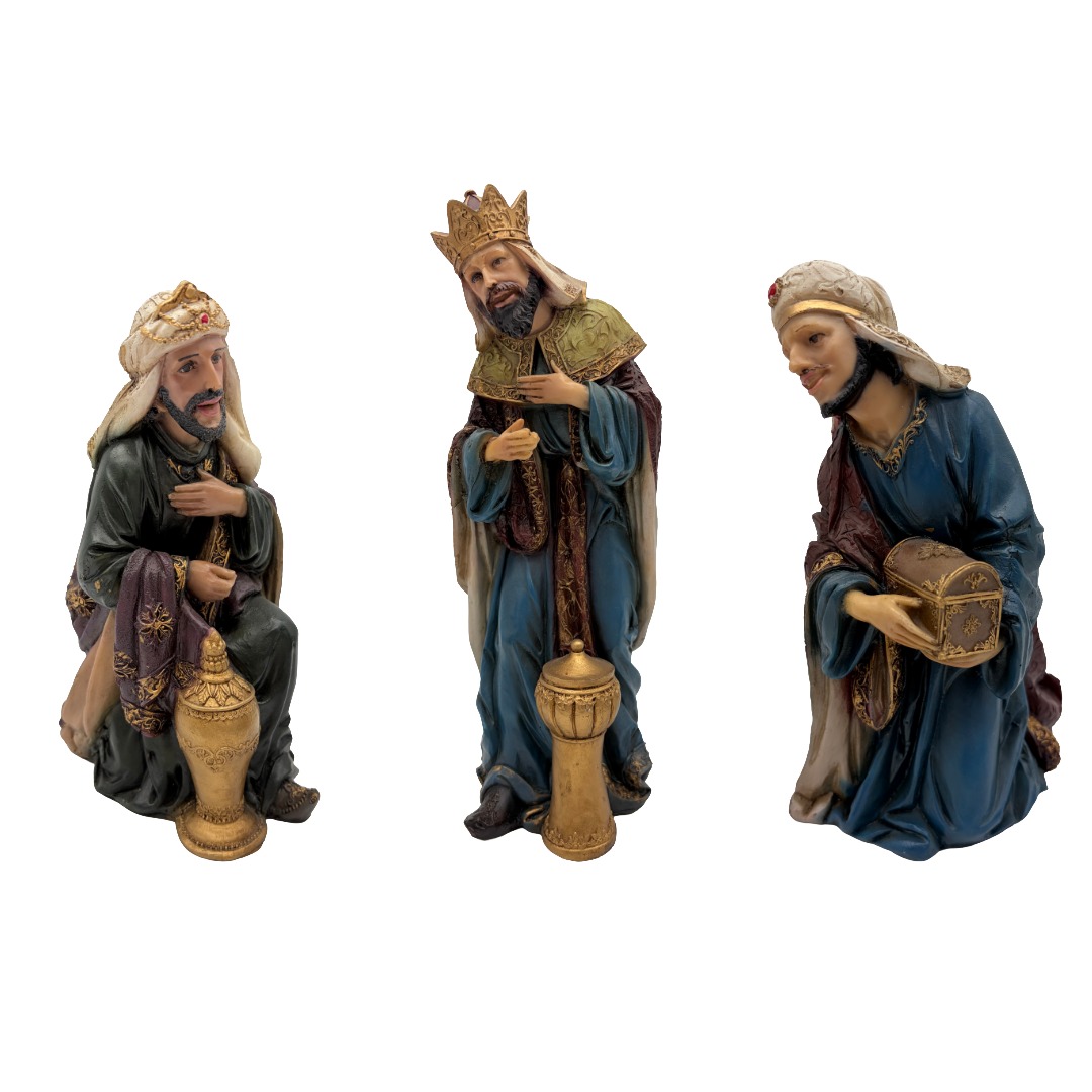 JUEGO DE TRES REYES MAGOS RUSTICOS-FOG244C5