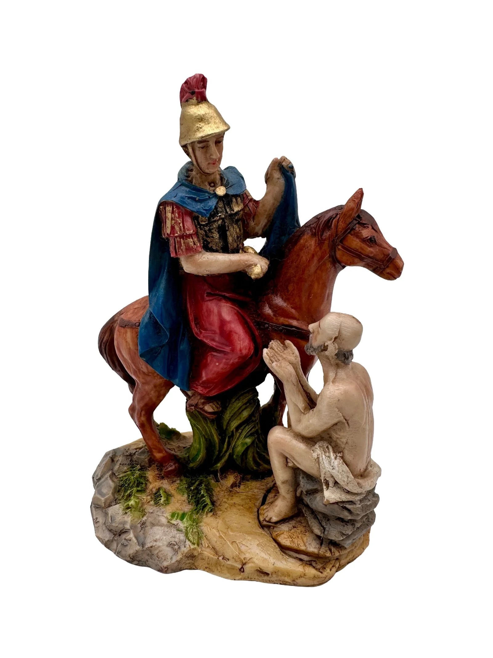 SAN MARTIN CABALLERO CABALLO CAFÉ SIN BASE. - K4296B