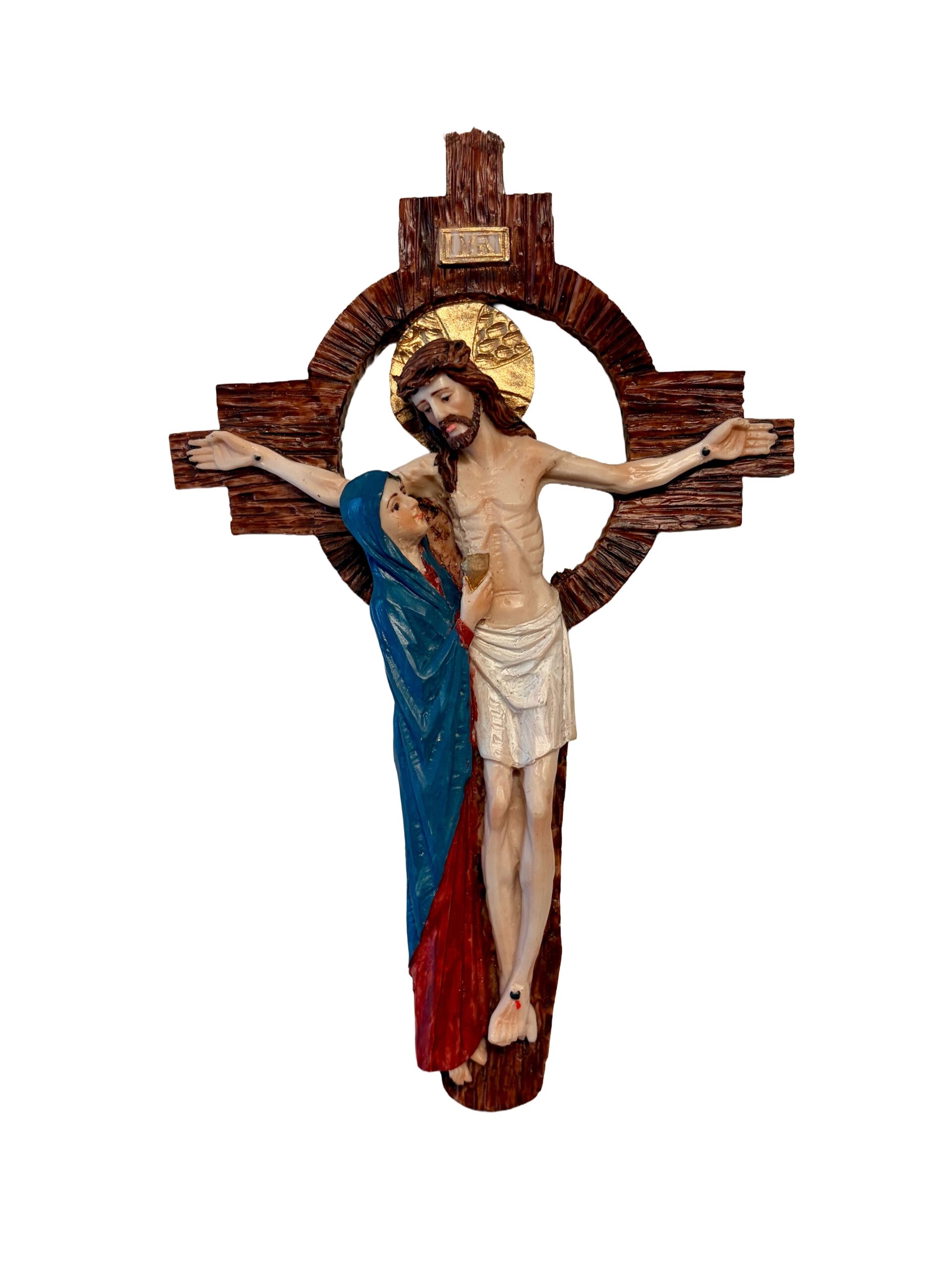 CRISTO CRUZ REDONDA SIN BASE.