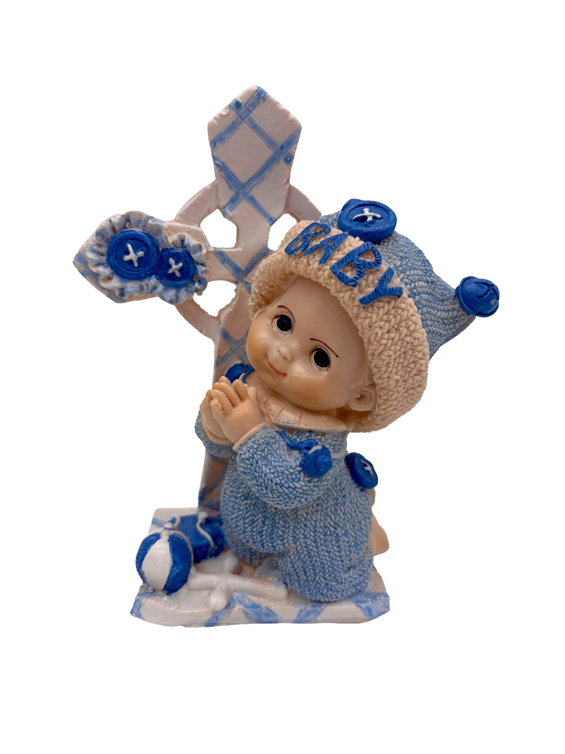 BEBE CON CRUZ AZUL-K4179B
