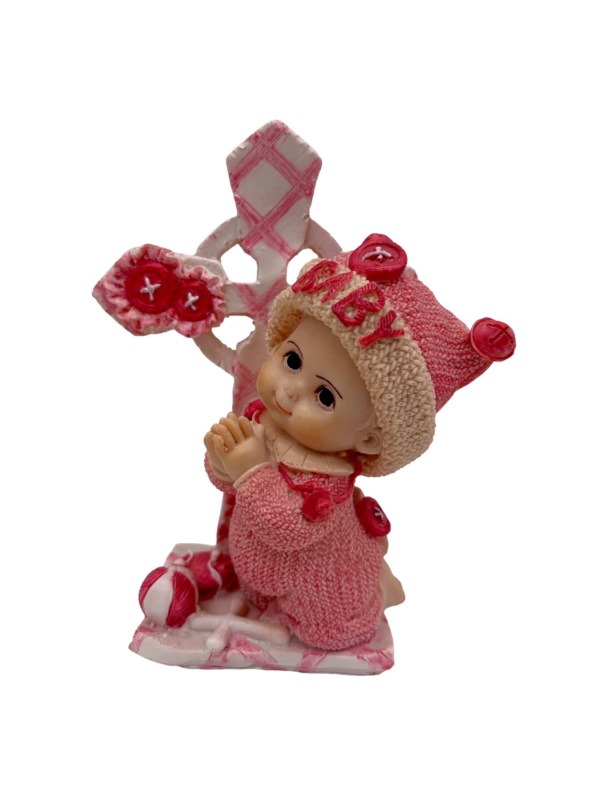 BEBE CON CRUZ ROSA-K4179A
