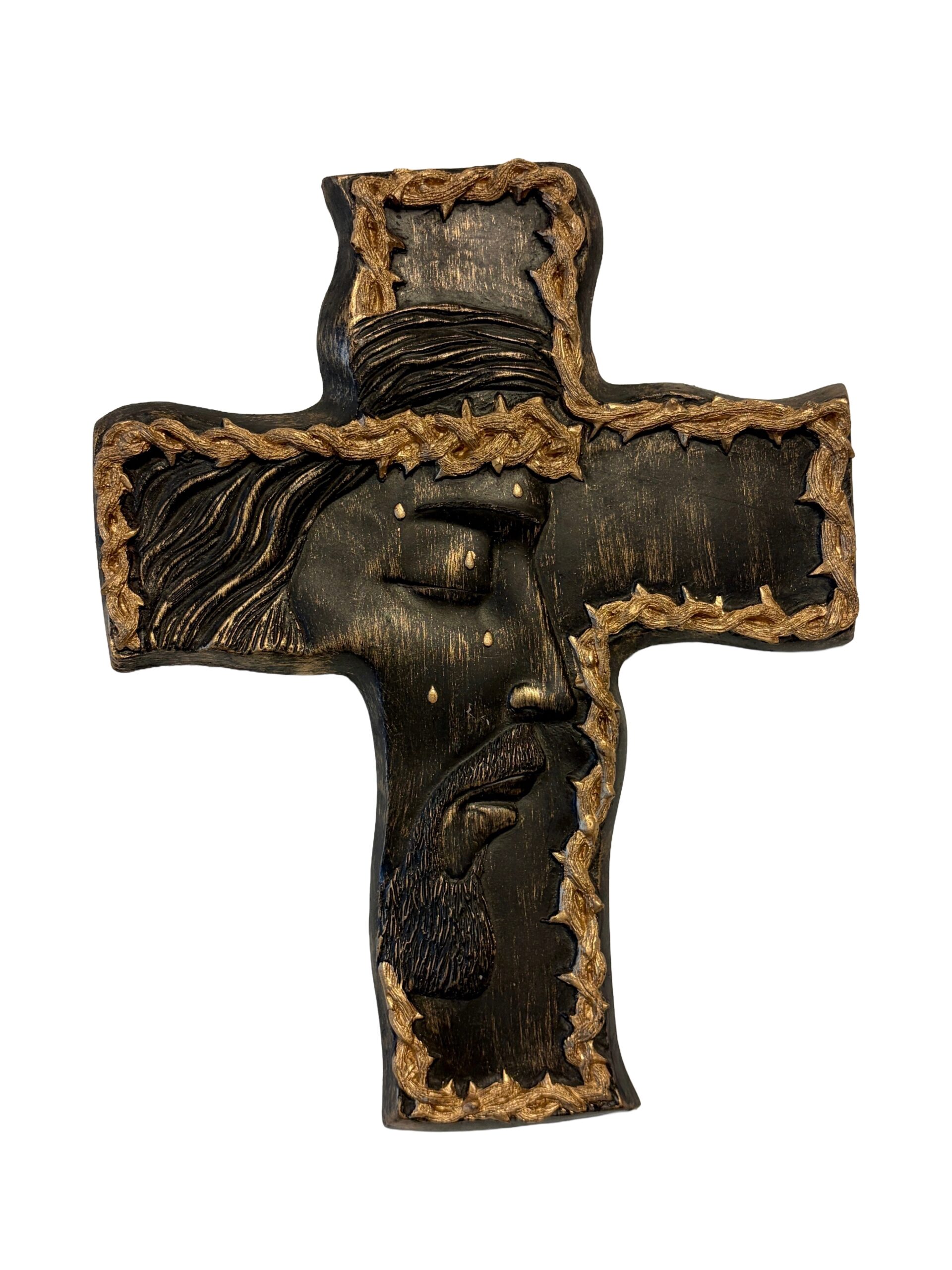 CRUZ DE ESPINAS CAFÉ COBRIZADO-SC56243G