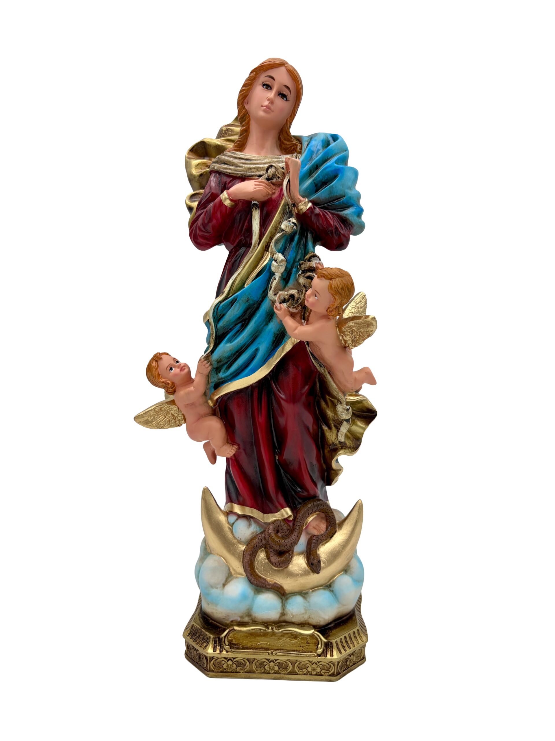 VIRGEN DESATANUDOS GRANDE VINO-T738A