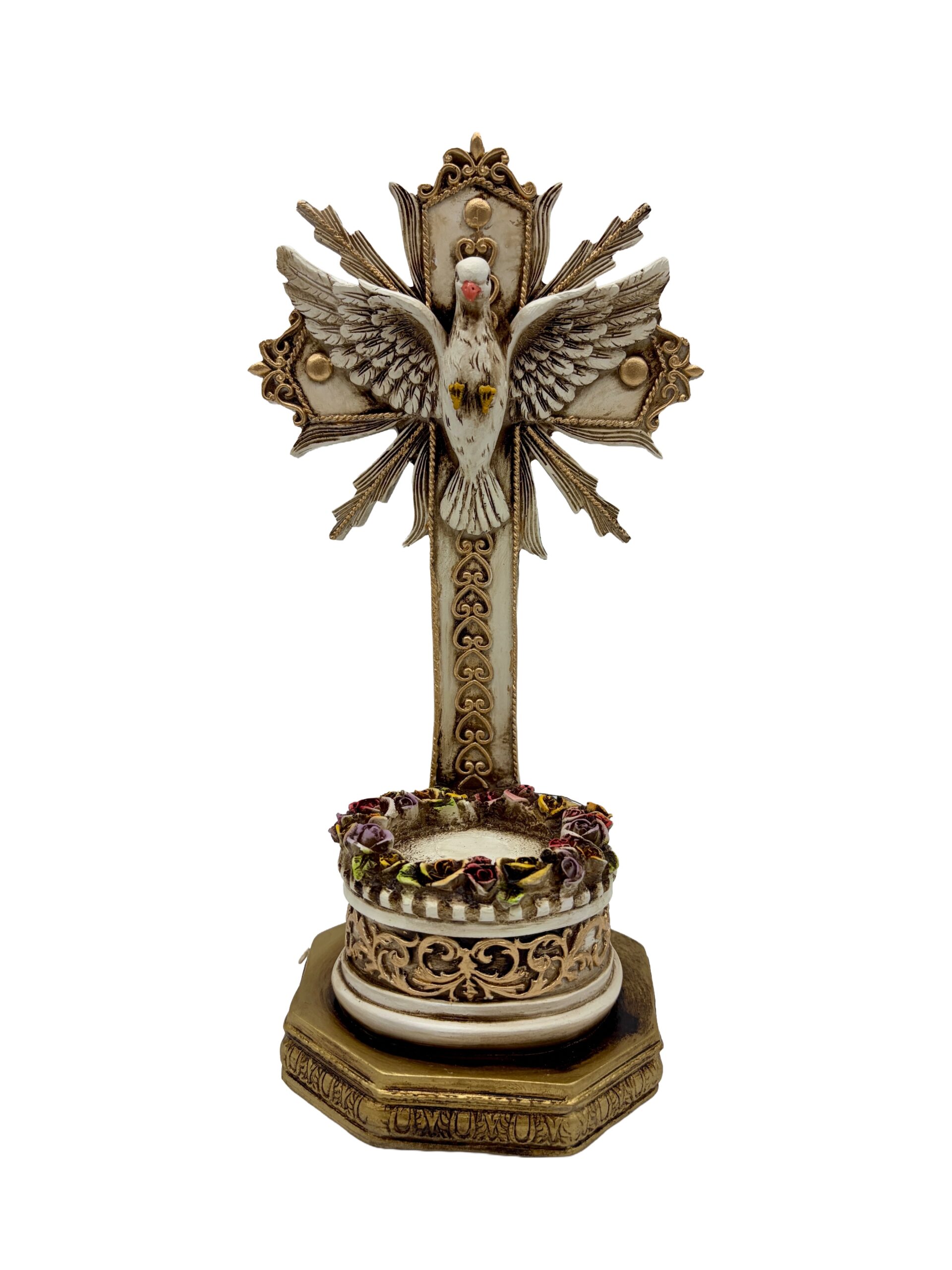 ESPIRITU SANTO EN CRUZ ORO-T517B