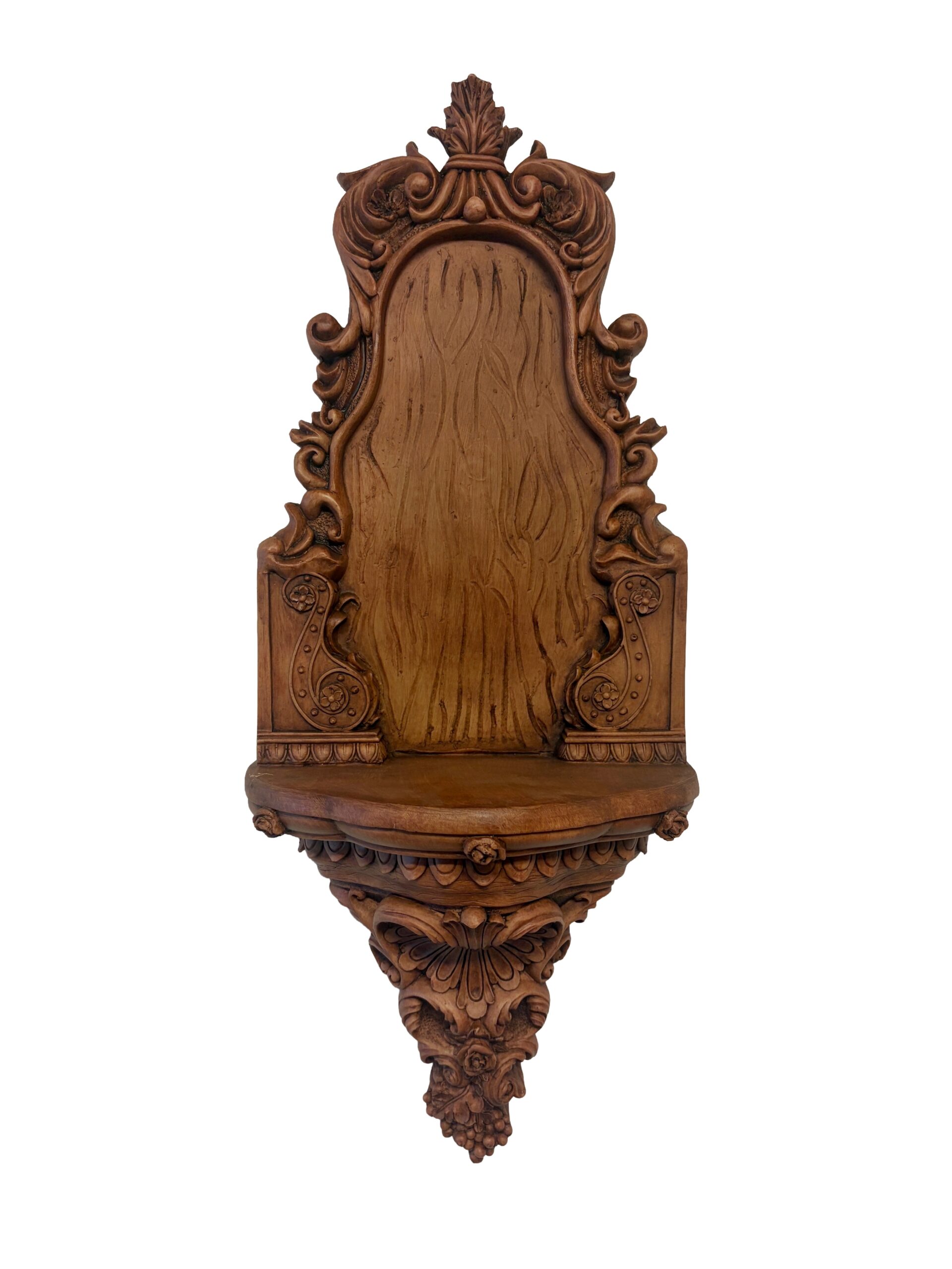 REPISA EXTRA GRANDE CON UVAS MADERA-DL30367B