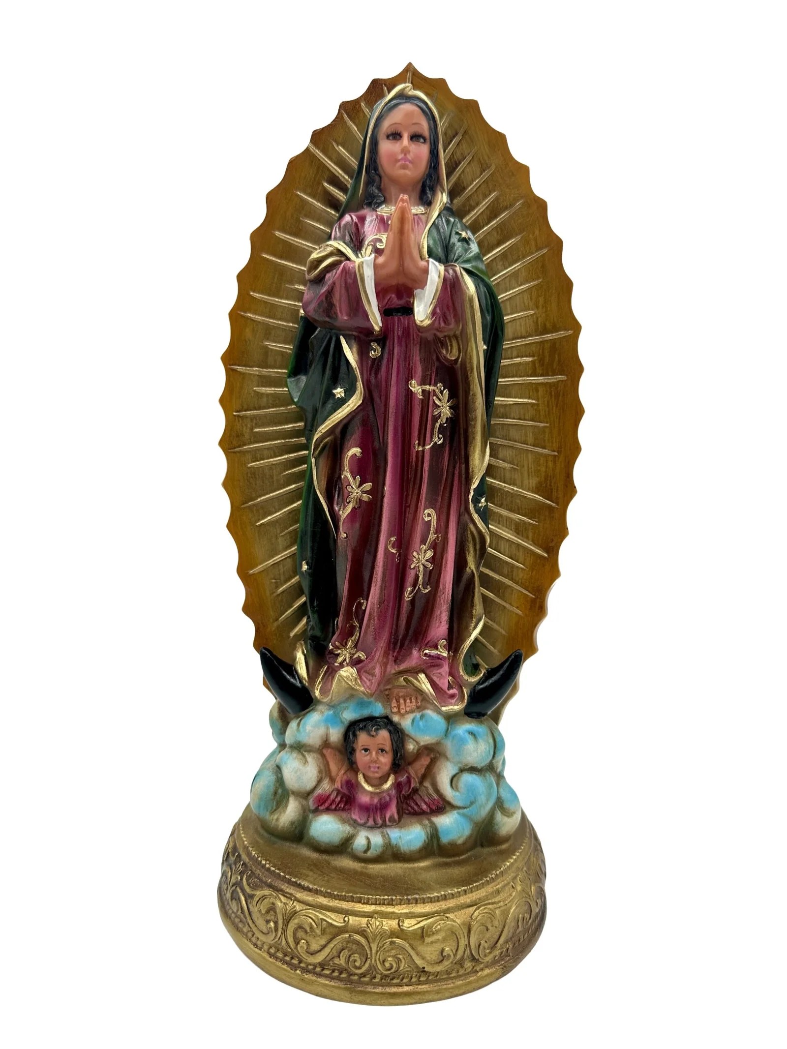 VIRGEN GUADALUPE CONCHA MEDIANA-T331