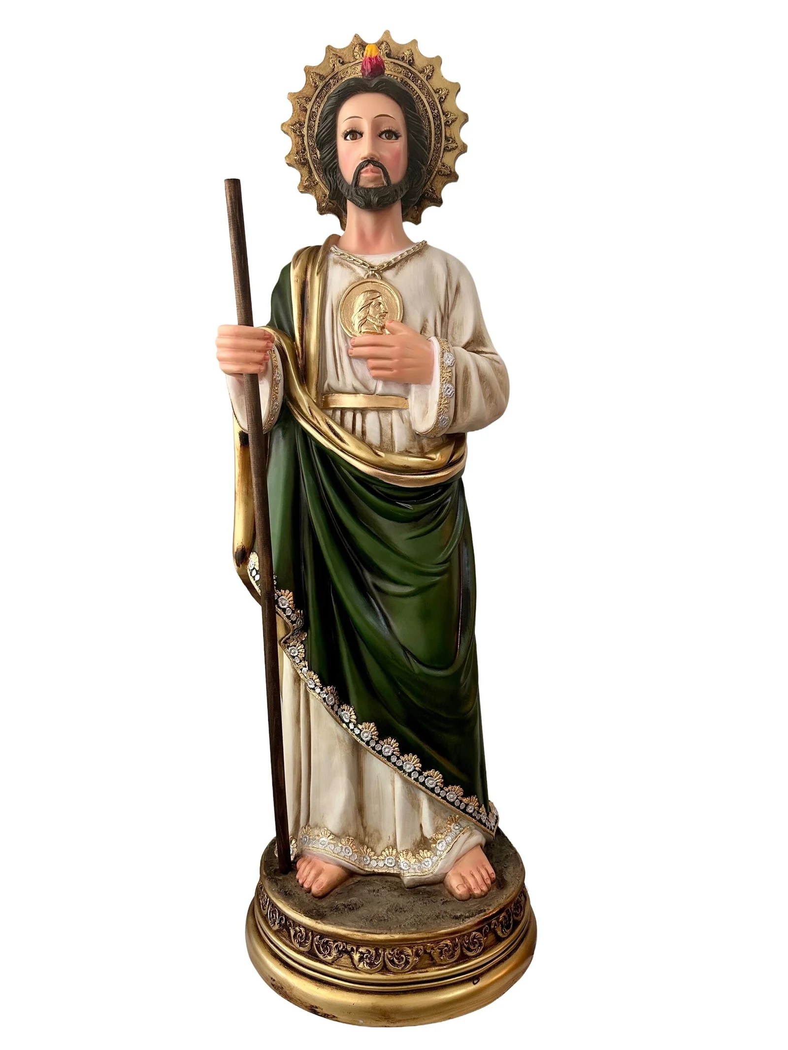 SAN JUDAS 90 CM BASE REDONDA. -  T814