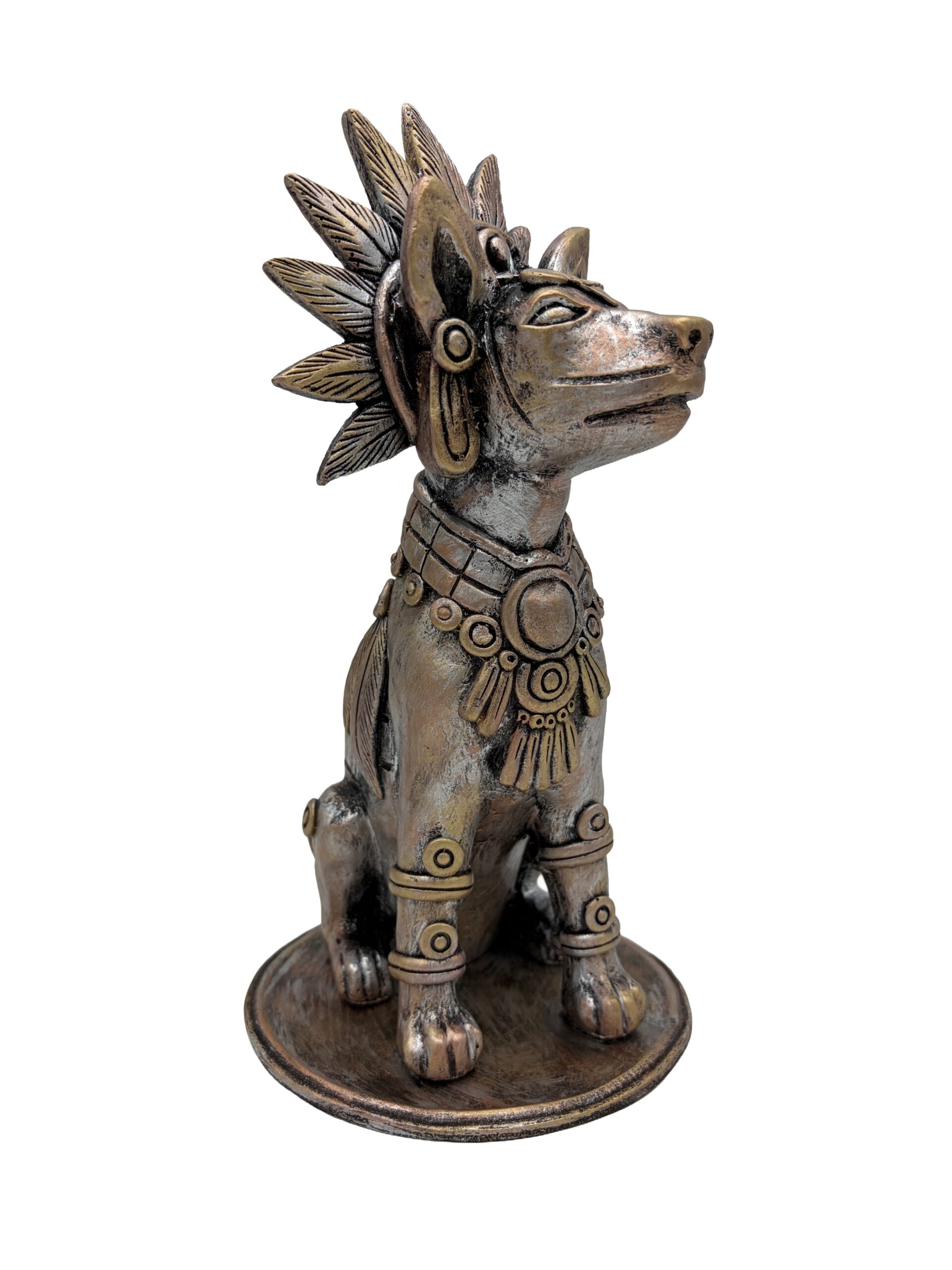 PERRO XOLOITZCUINTLE MATIZADO.