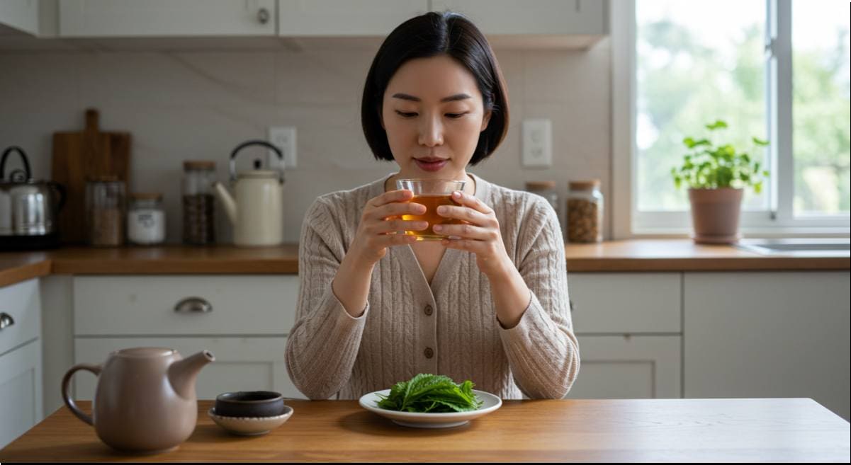 감잎차 효능 부작용, 만드는 법 알고 마시기