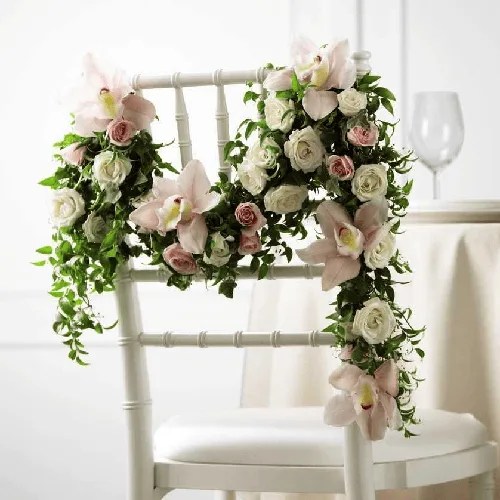 Orchid Rose Chair Décor1