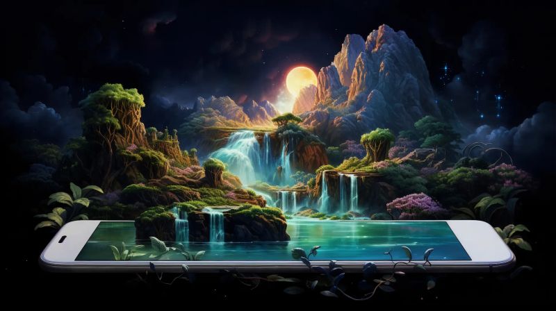 Some Computer Graphics - Classic Landscape Image - Ultra HD