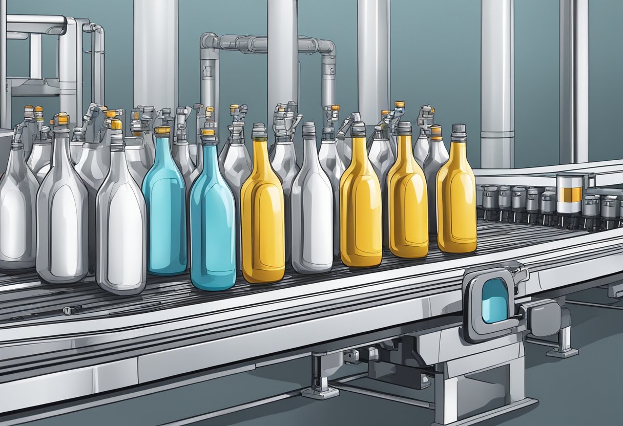 Automated Bottle Line Efficiency by Maximizing Production Throughput