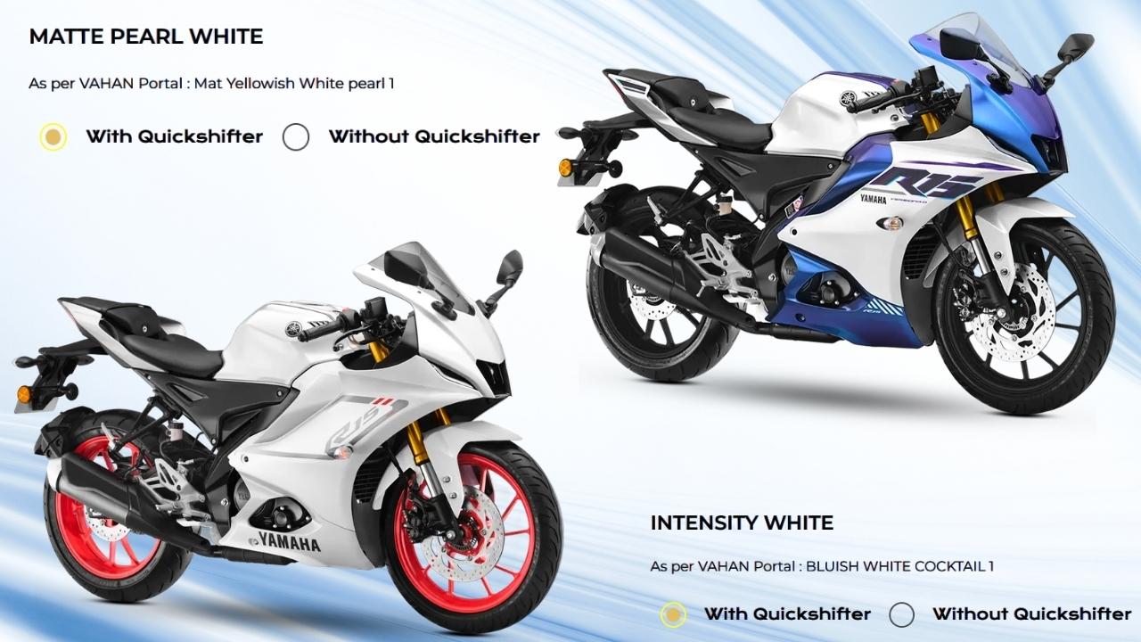 Yamaha R15 V4 Now Offers More Quickshifter Equipped Colour Choices