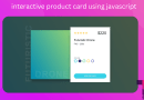 interactive product card using javascript with source code Torque Programming