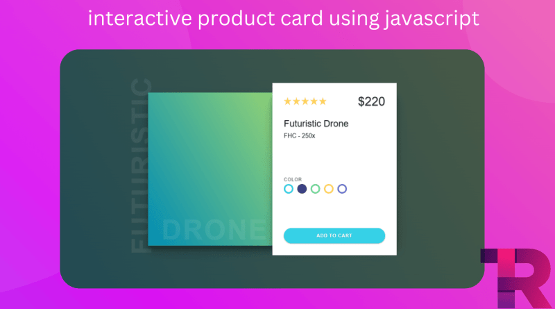 interactive product card using javascript with source code Torque Programming interactive product card using javascript with source code Torque Programming