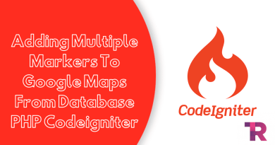 Adding Multiple Markers To Google Maps From Database PHP Codeigniter